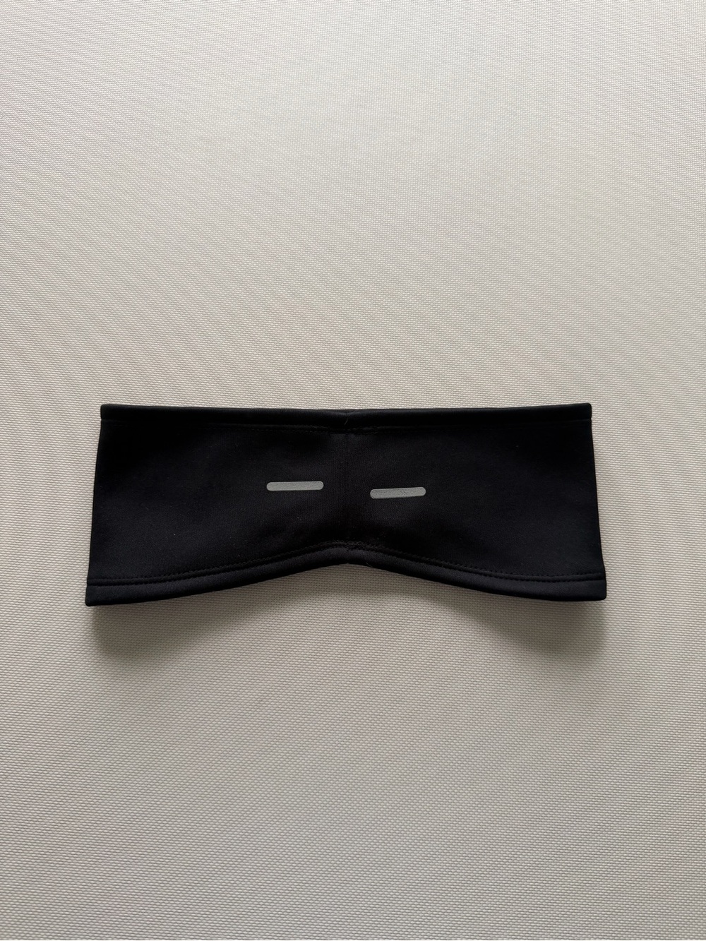 Nike Black Headband Sweatband w/ Swoosh Logo Unisex Adults 10 in - Picture 4 of 7